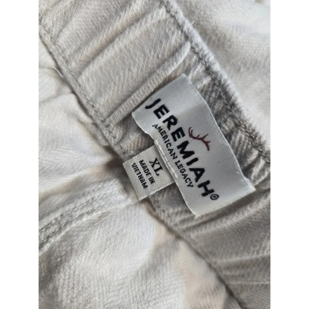 Jeremiah‎ American Legacy PHINEAS Linen Cotton Elastic Short Beige XL